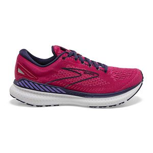 Brooks Glycerin GTS 19 Womens Road Running Shoes Red/Purple/White | USA-BPS476138